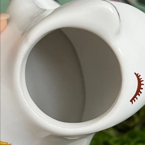 VINTAGE AVON 1980s "Flirtatious Frog" ceramic pomander or potpourri holder. - Picture 13 of 17